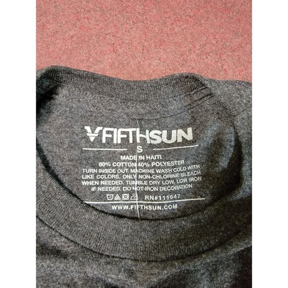 Fifth Sun Motorcycle Graphic Tee Mens Small T Shirt Vintage Iron Black - Picture 3 of 9